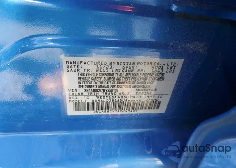 2024 Nissan Sentra Sv from USA, damaged, VIN 3N1AB8CV7RY259109